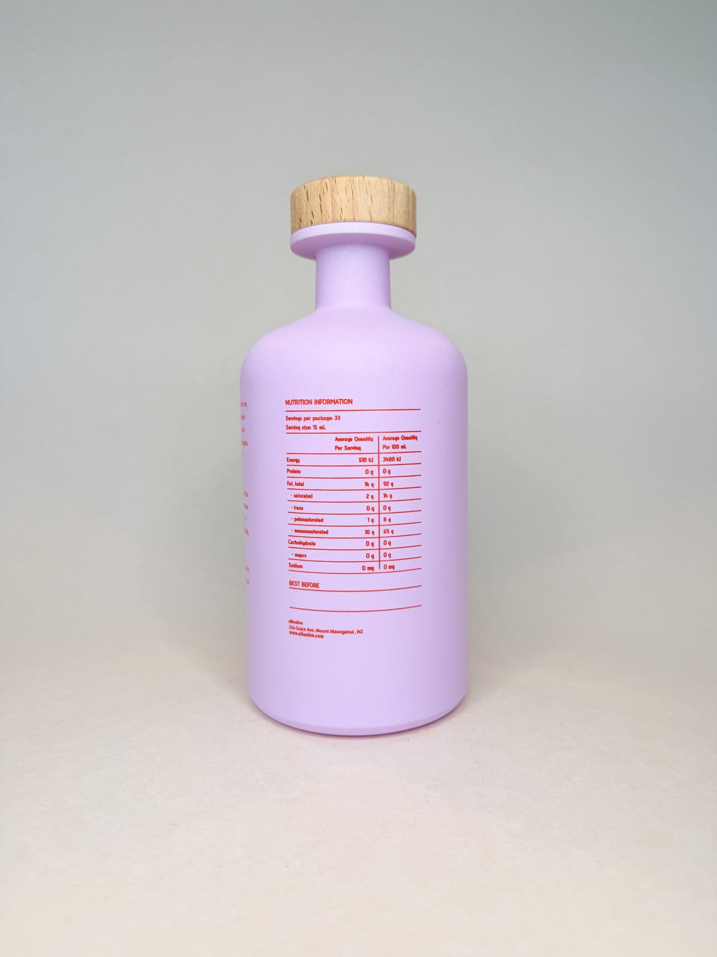 500ml Extra Virgin Greek Olive Oil - Pink