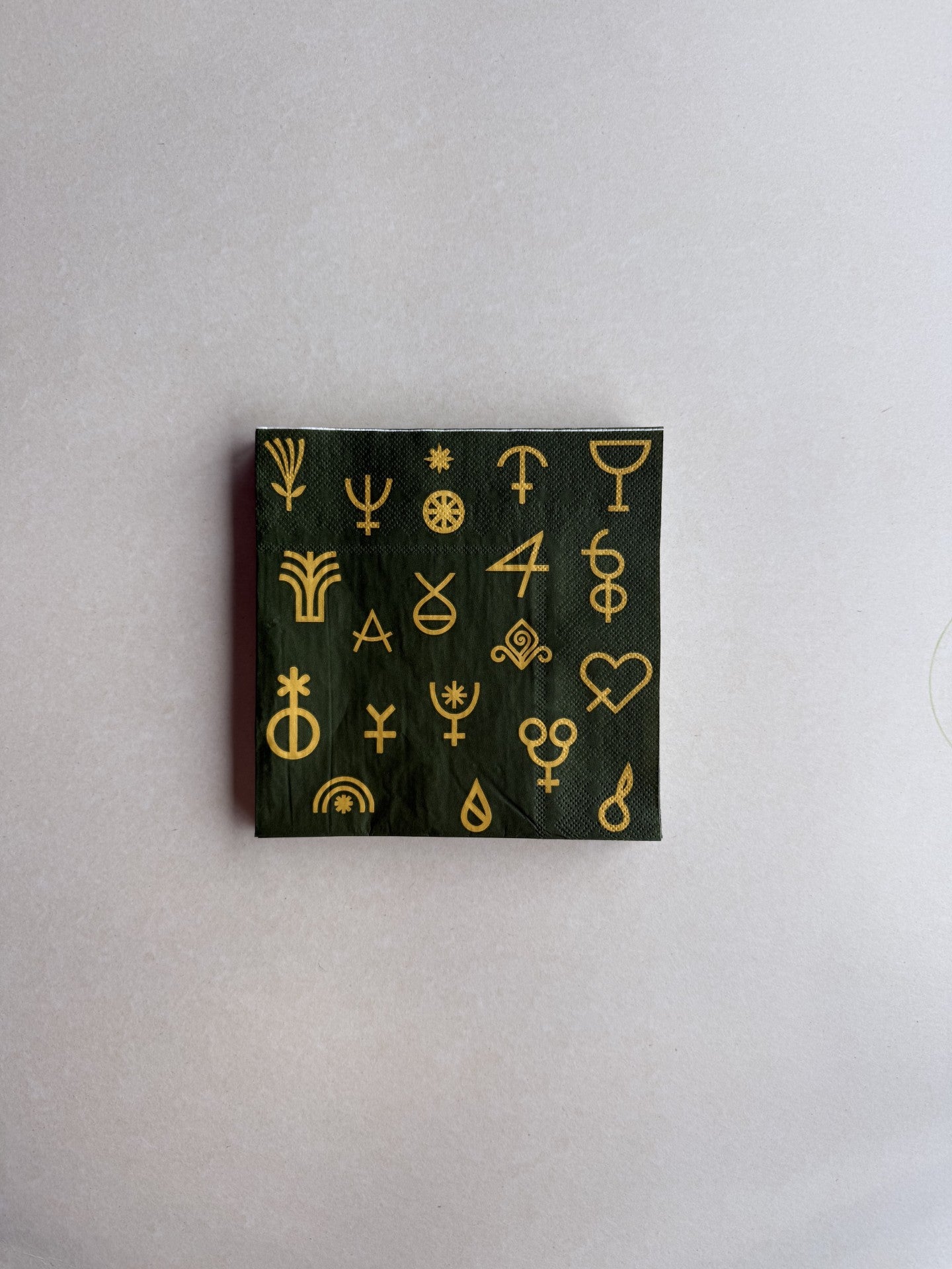 Paper Napkins - Green