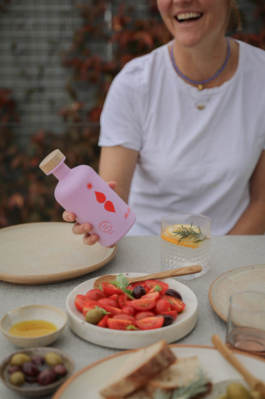 500ml Extra Virgin Greek Olive Oil - Pink