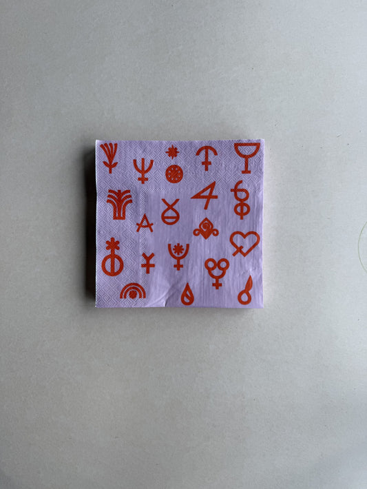 Paper Napkins - Pink